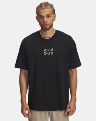 Armour Wordmark Heavyweight s krátkým rukávem