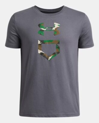 Baseball Camo Plate Short Sleeve