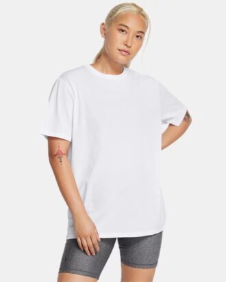 BF jednoduché oversized tričko s krátkým rukávem