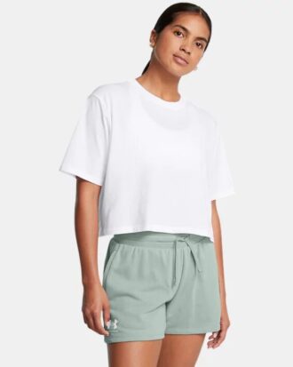 Boxy Crop Simple s krátkým rukávem