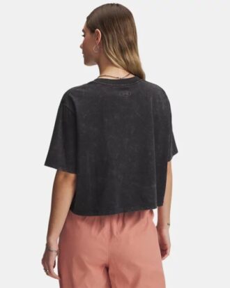 Boxy Crop Wash s krátkým rukávem