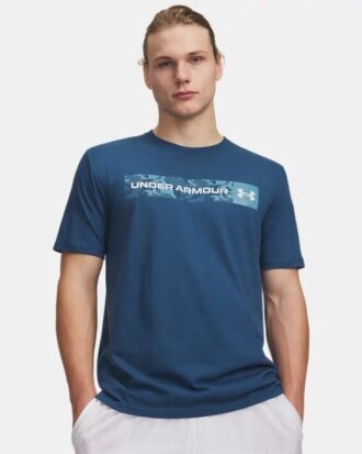 Camo Chest Stripe Short Sleeve