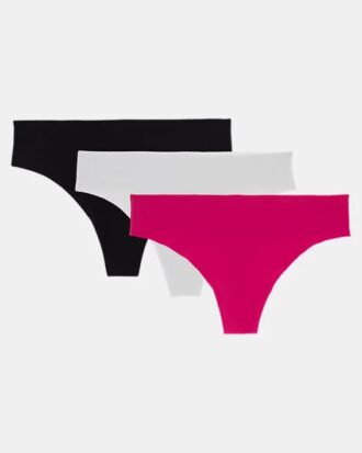 Essential Stretch 3-Pack No Show Thong