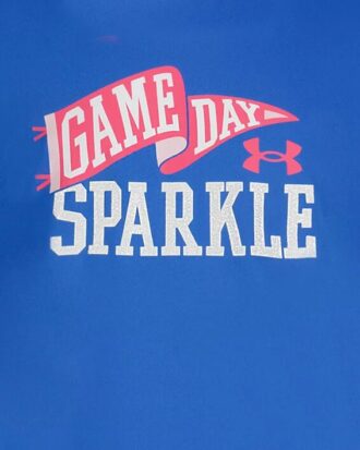 Glitter Logo & Side-Stripe Little Short Sleeve & Yoga Pants Set