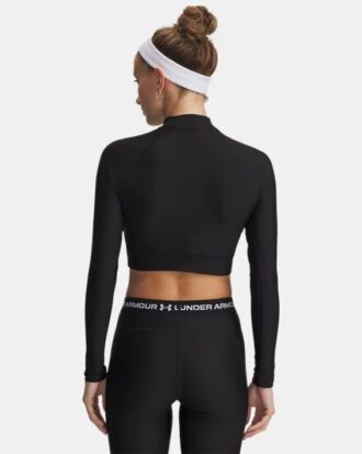 HeatGear® Crop Mock Long Sleeve