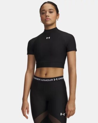 HeatGear® Crop Mock Short Sleeve