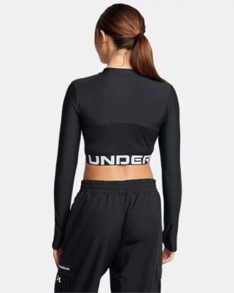 HeatGear® Rib ¼ Zip Long Sleeve