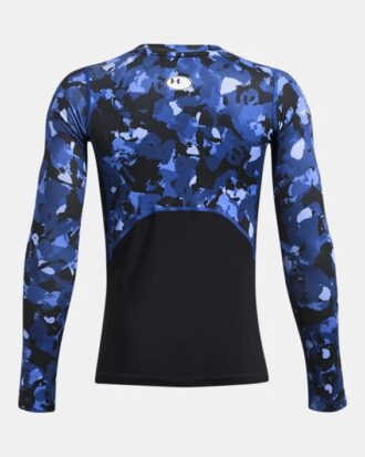 HeatGear® s potiskem, dlouhý rukáv