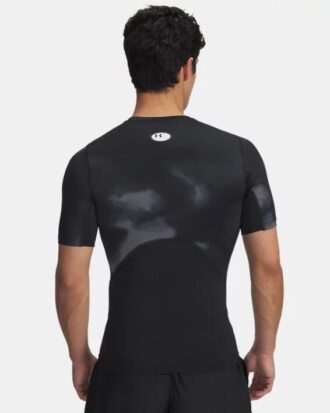HeatGear® s potiskem, krátký rukáv