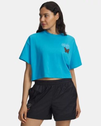 Icon Boxy Crop Day Of The Dead Heavyweight Short Sleeve