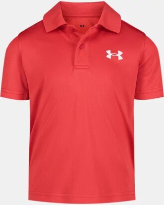 Kojenecké chlapecké polo tričko UA Matchplay Solid s krátkým rukávem Kojenecké polo tričko s krátkým rukávem