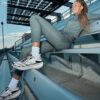 Legíny Meridian se suede efektem Legíny Meridian se suede efektem