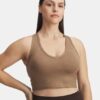 Meridian Suede Effect Sports Bra