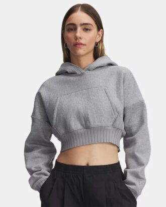 Mikina Courtside Crop Hoodie