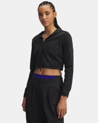 Mikina Courtside Dazzle s celopropínacím zipem