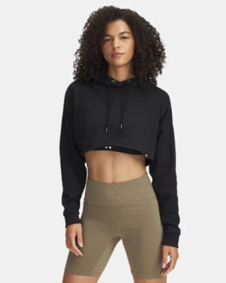 Mikina s kapucí Icon Terry Crop