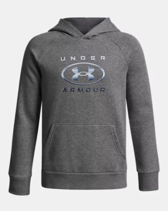 Mikina s kapucí Rival Fleece Chrome Logo