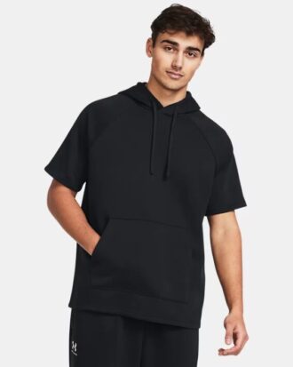 mikina s krtkm rukvem a kapuc rival fleece 1 330x413 - Mikina s kr&aacute;tk&yacute;m ruk&aacute;vem a kapuc&iacute; Rival Fleece