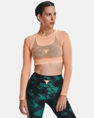 Project Rock Sheer Mesh Long Sleeve