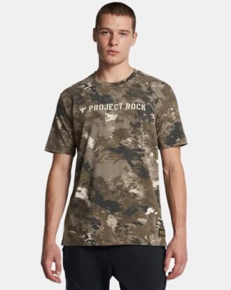 Project Rock Veterans Day s potiskem, krátký rukáv