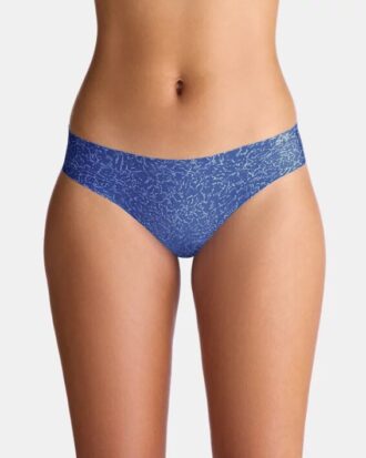 Pure Stretch Printed 3-Pack No Show Bikini