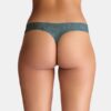 Pure Stretch Printed 3-Pack No Show Thong Pure Stretch Printed 3-Pack No Show Thong