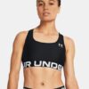 Sportovní podprsenka HeatGear® Mid s logem značky Sportovní podprsenka HeatGear® Mid s logem značky