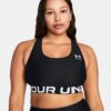 Sportovní podprsenka HeatGear® Mid s logem značky Sportovní podprsenka HeatGear® Mid s logem značky