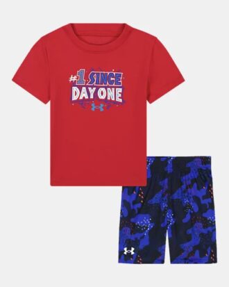 Tech™ Day 1 Printed Toddler Shorts Set