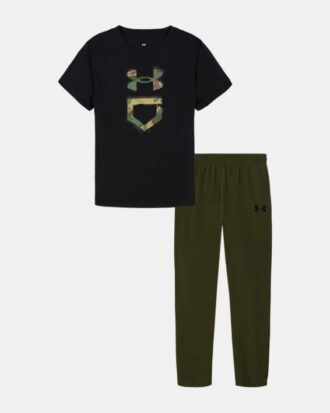 Tech Little Set s krátkým rukávem a tepláky
