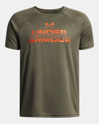 Tech™ Split Wordmark s krátkým rukávem