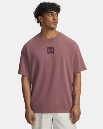 Těžká SM boxová košile s krátkým rukávem Oversized Sleeve
