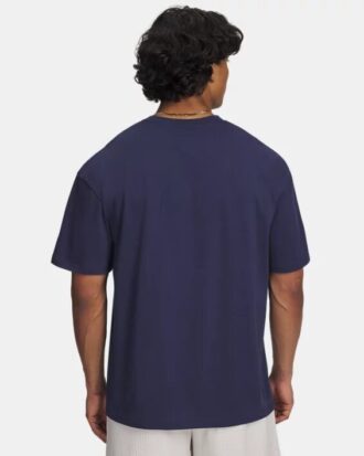 Těžké značkové oversized tričko s krátkým rukávem