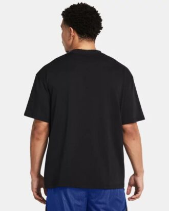 Těžké značkové oversized tričko s krátkým rukávem