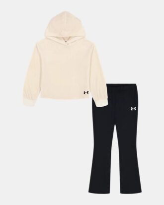 Velour Little Flare Set