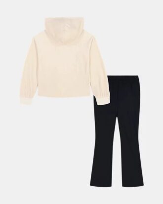 Velour Little Flare Set